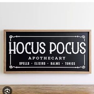 Kirklands Hocus Pocus Apothecary Sign